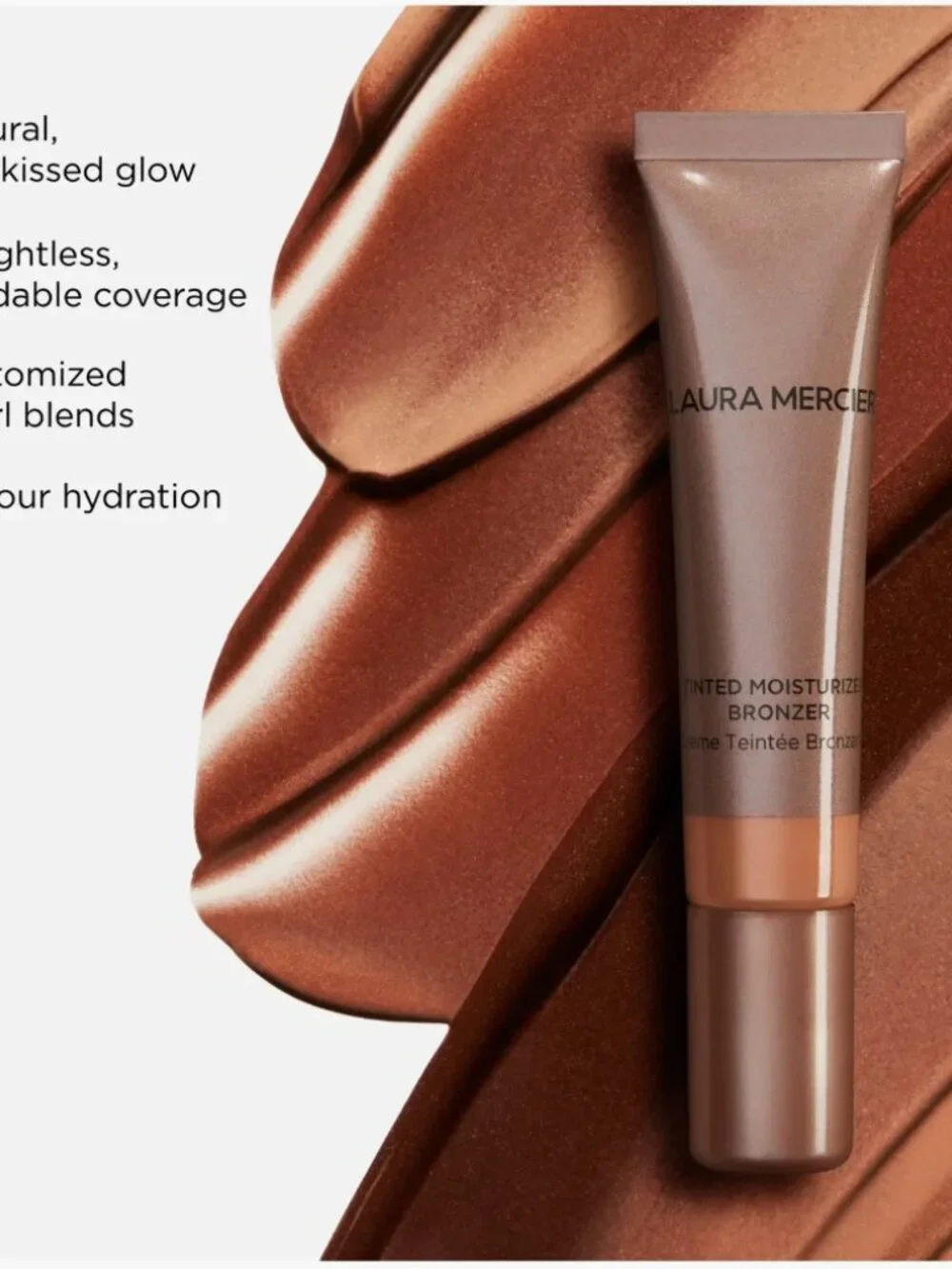 Laura Mercier Tinted Moisturizer Bronzer ~ 3 SUNBEAM (Light Bronze) 15ml NIB